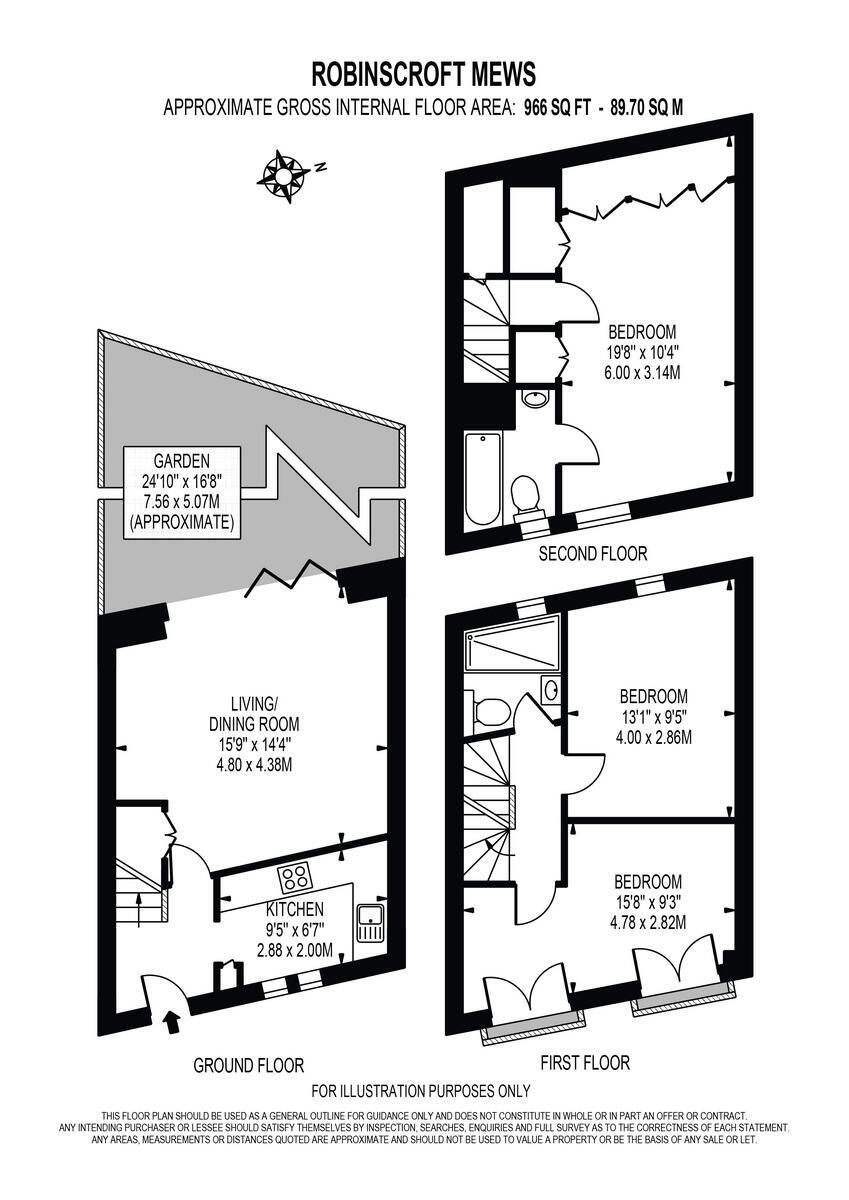Robinscroft Mews, Greenwich, SE10 floorplan