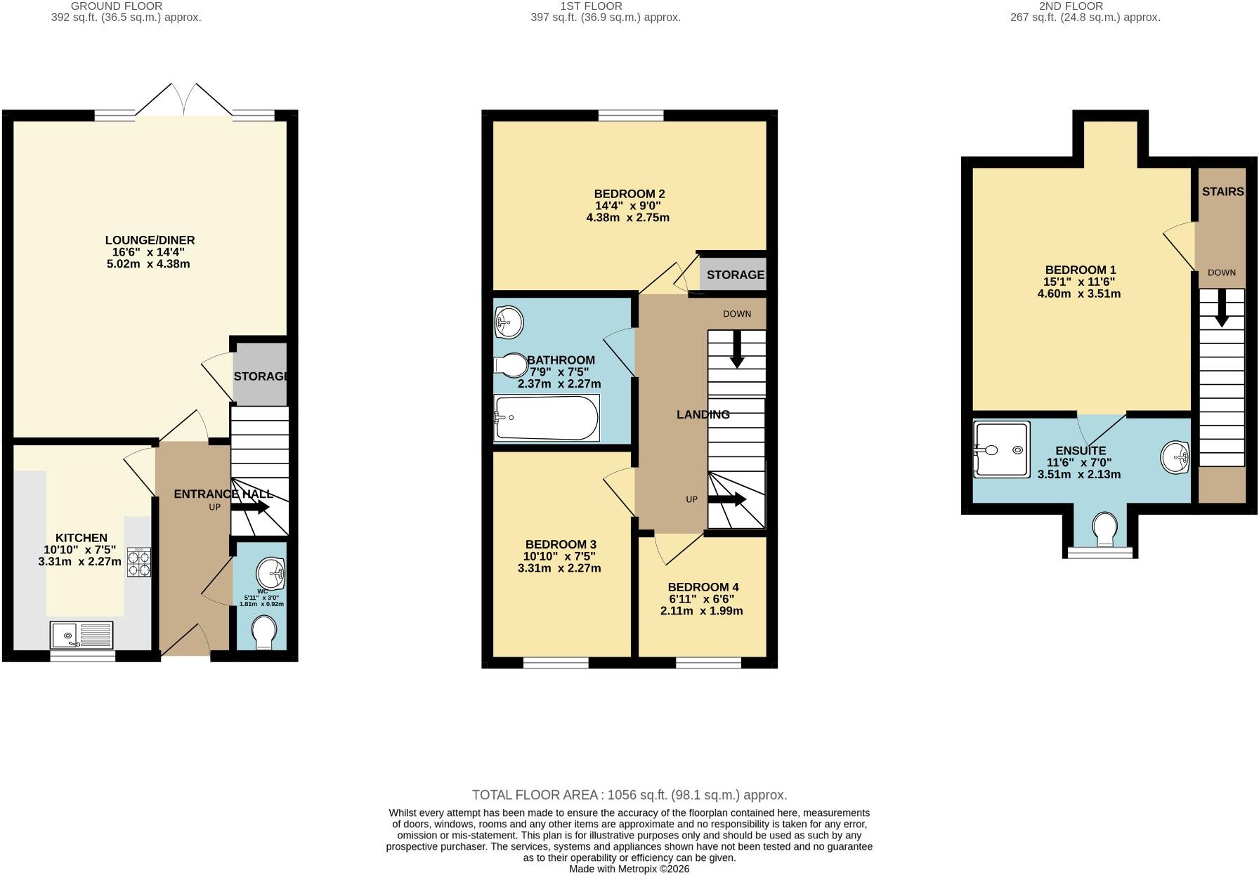 Swindon, Wiltshire, SN25 floorplan