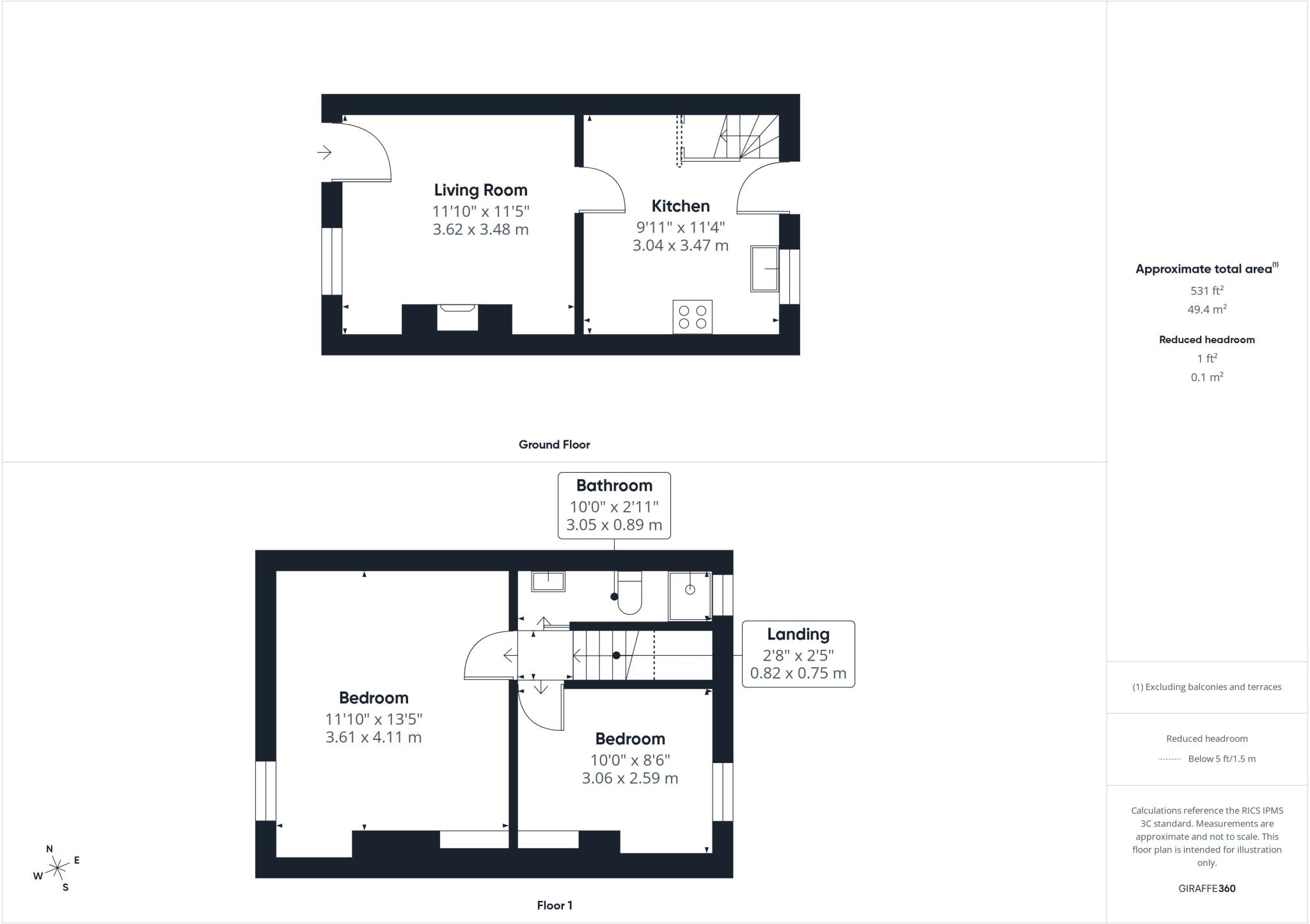 Bassett Place, Oundle, Northamptonshire, PE8 floorplan