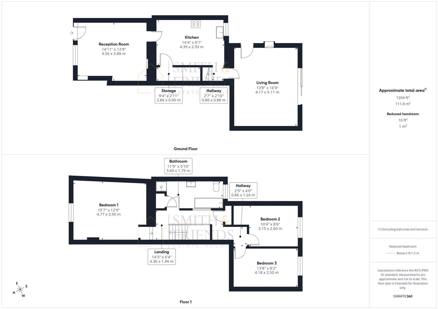 Front Street, Ingleton floorplan