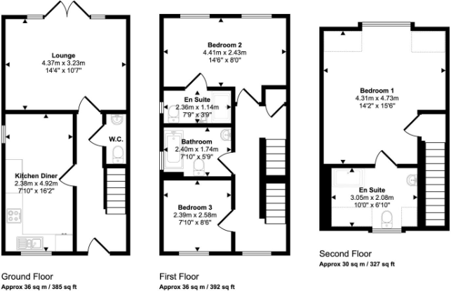 Harbourside, Harwich floorplan