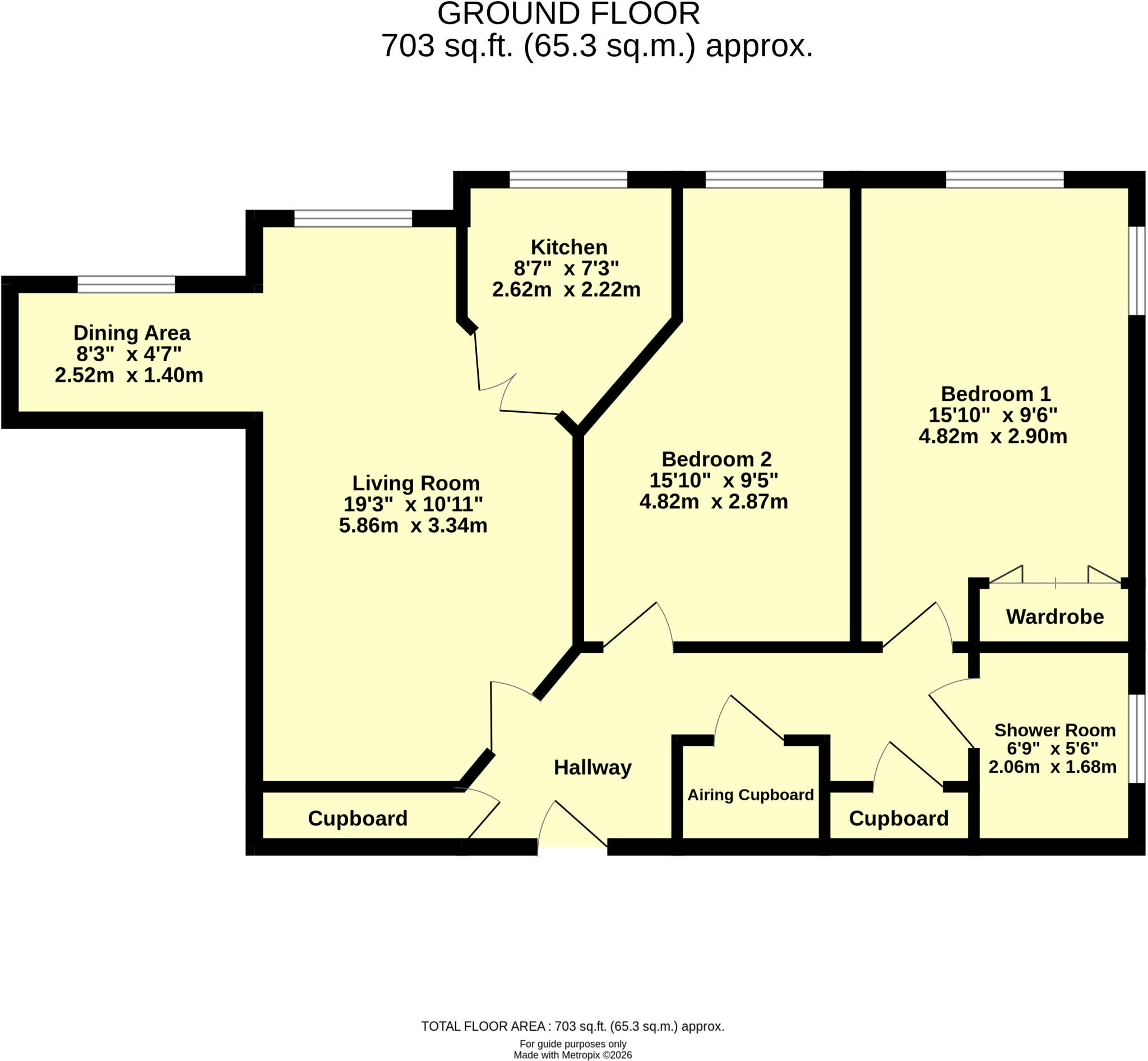 Clarks Court, Cullompton, EX15 floorplan