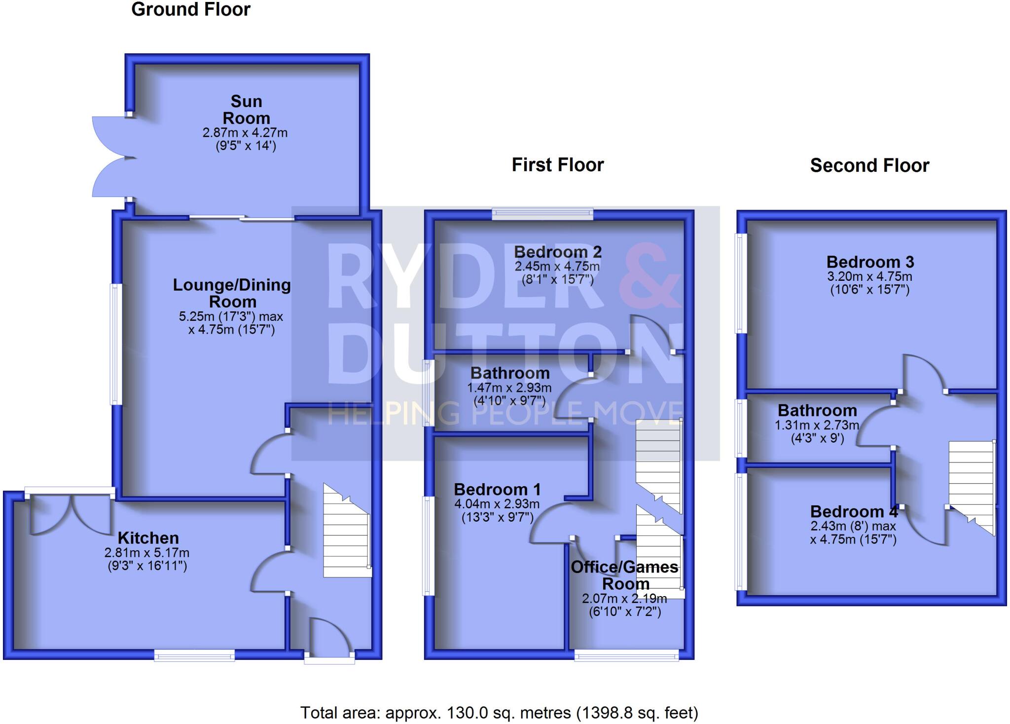 Welland Road, Shaw, Oldham, Greater Manchester, OL2 floorplan
