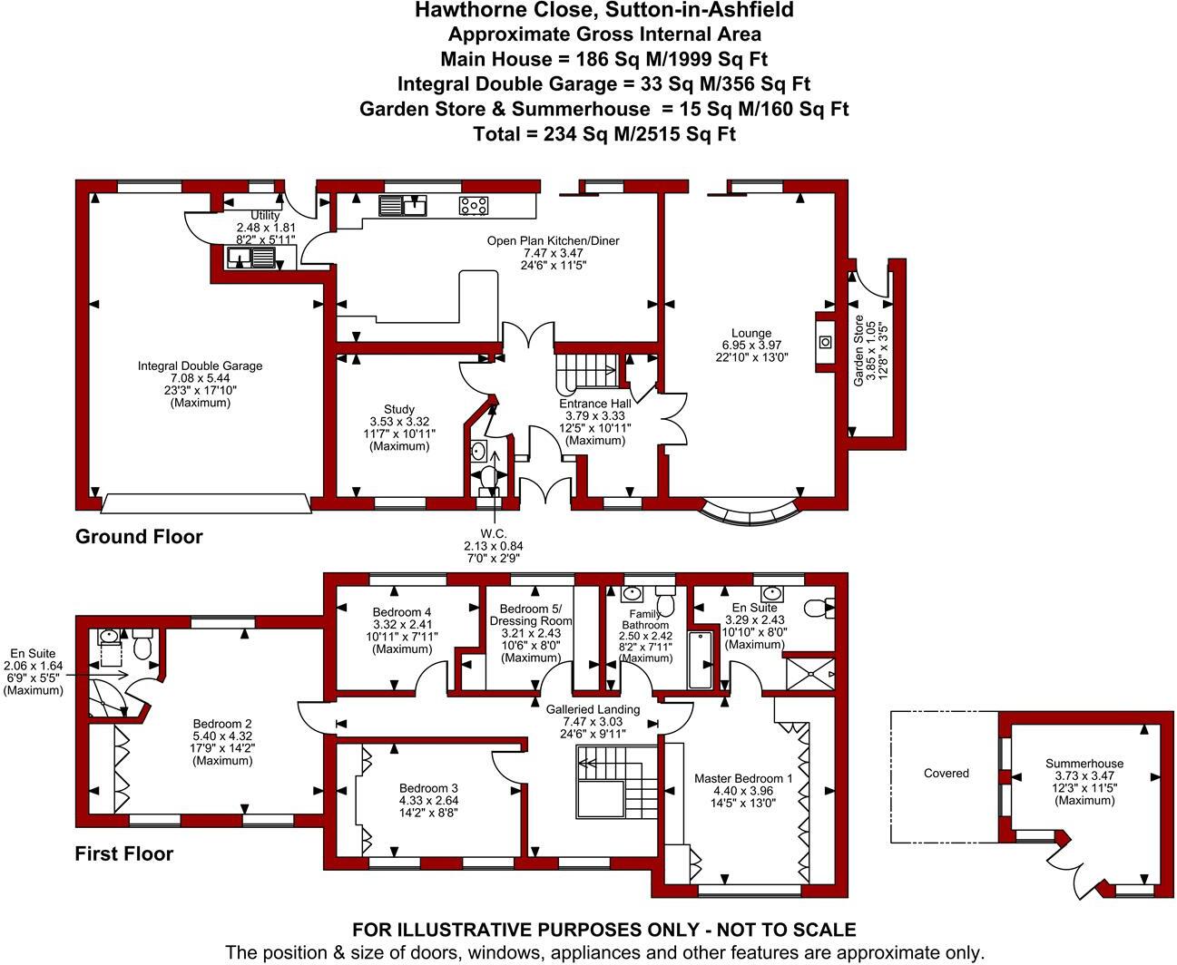 Hawthorne Close, Sutton-in-Ashfield floorplan