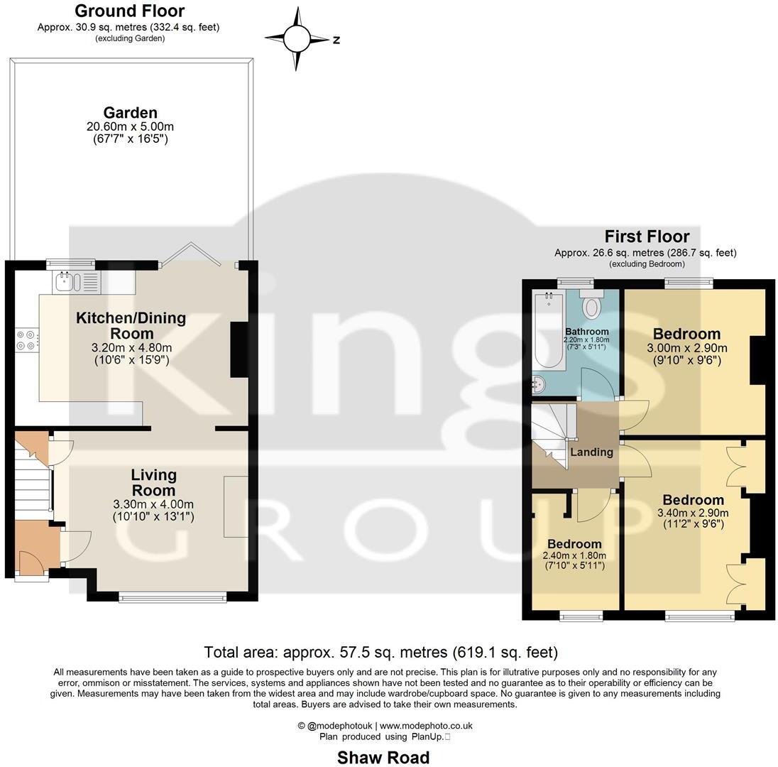 Shaw Road, Enfield floorplan