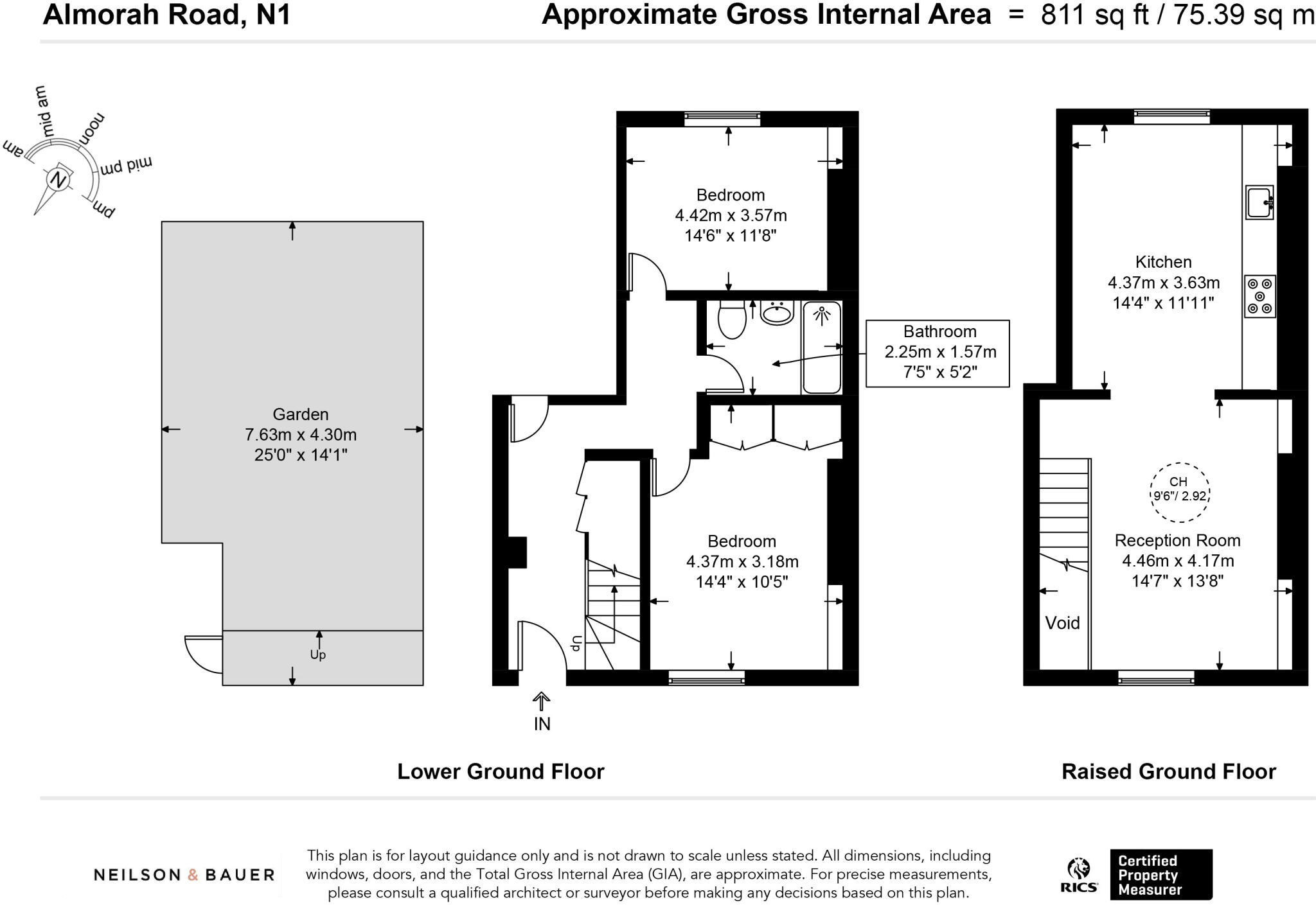 Almorah Road, Islington, London, N1 floorplan