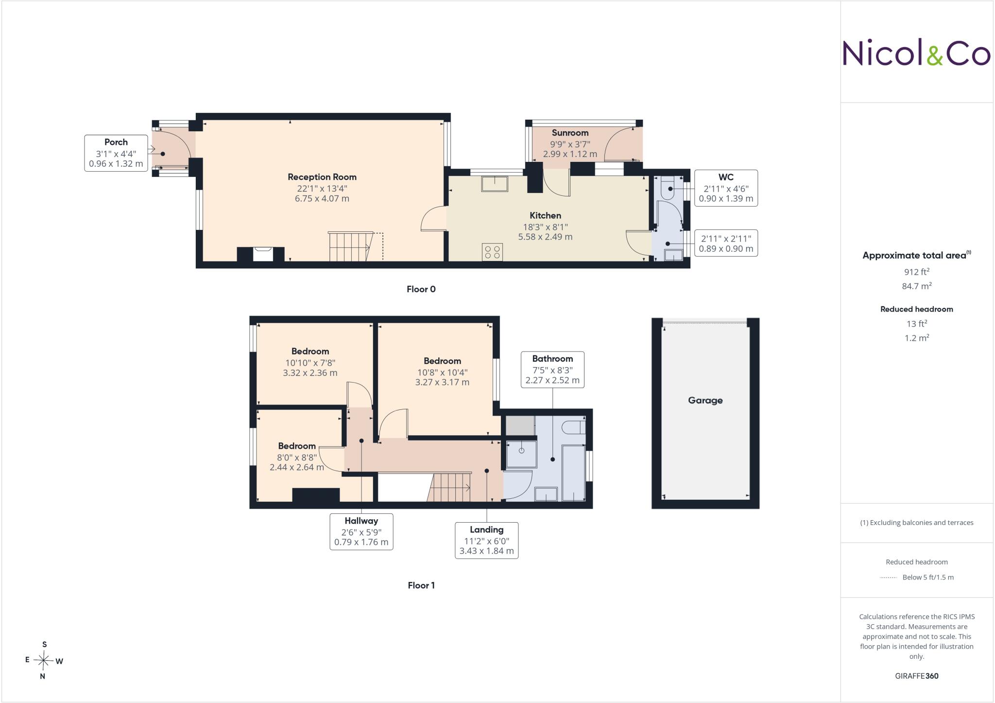 Merton Road, Malvern, Worcestershire, WR14 floorplan