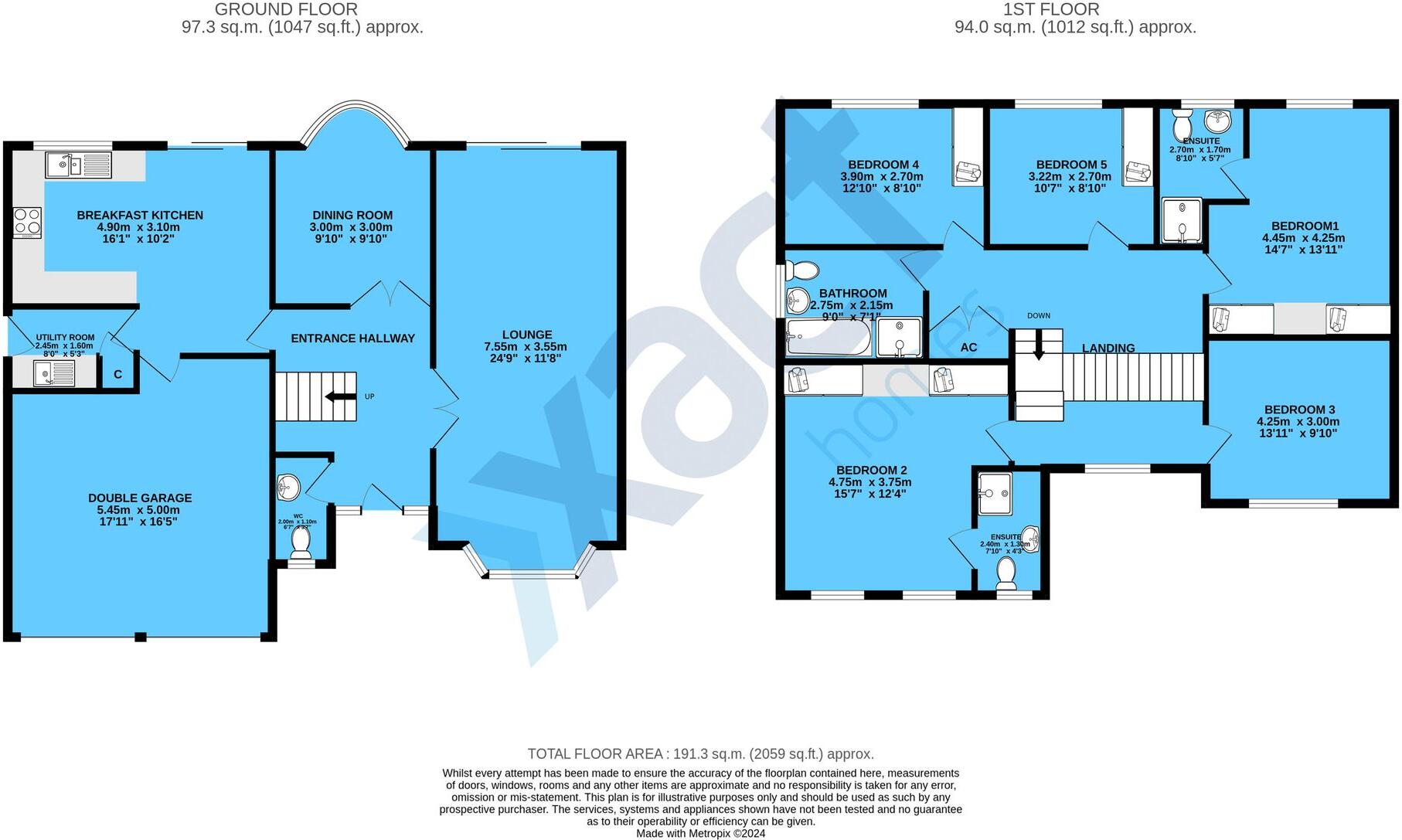 Greenfield Avenue, Balsall Common, CV7 floorplan