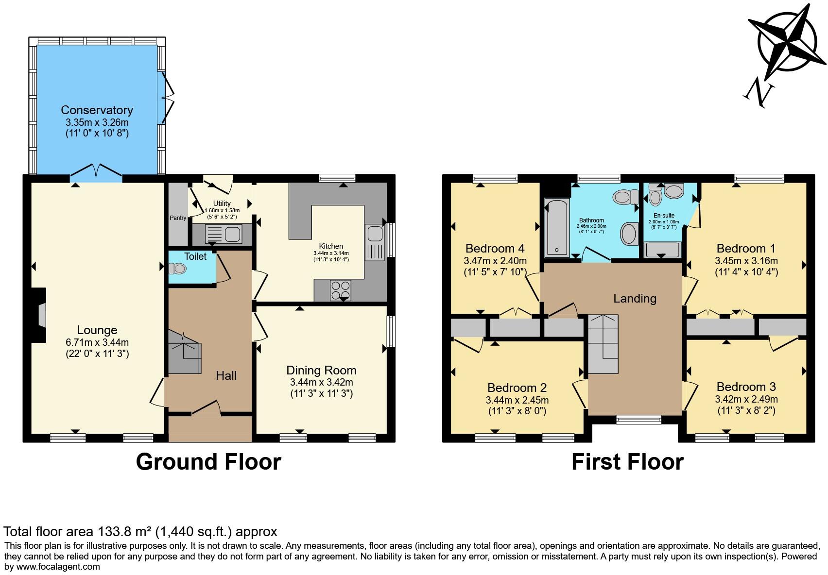 Donkey Lane, Cheadle, ST10 floorplan