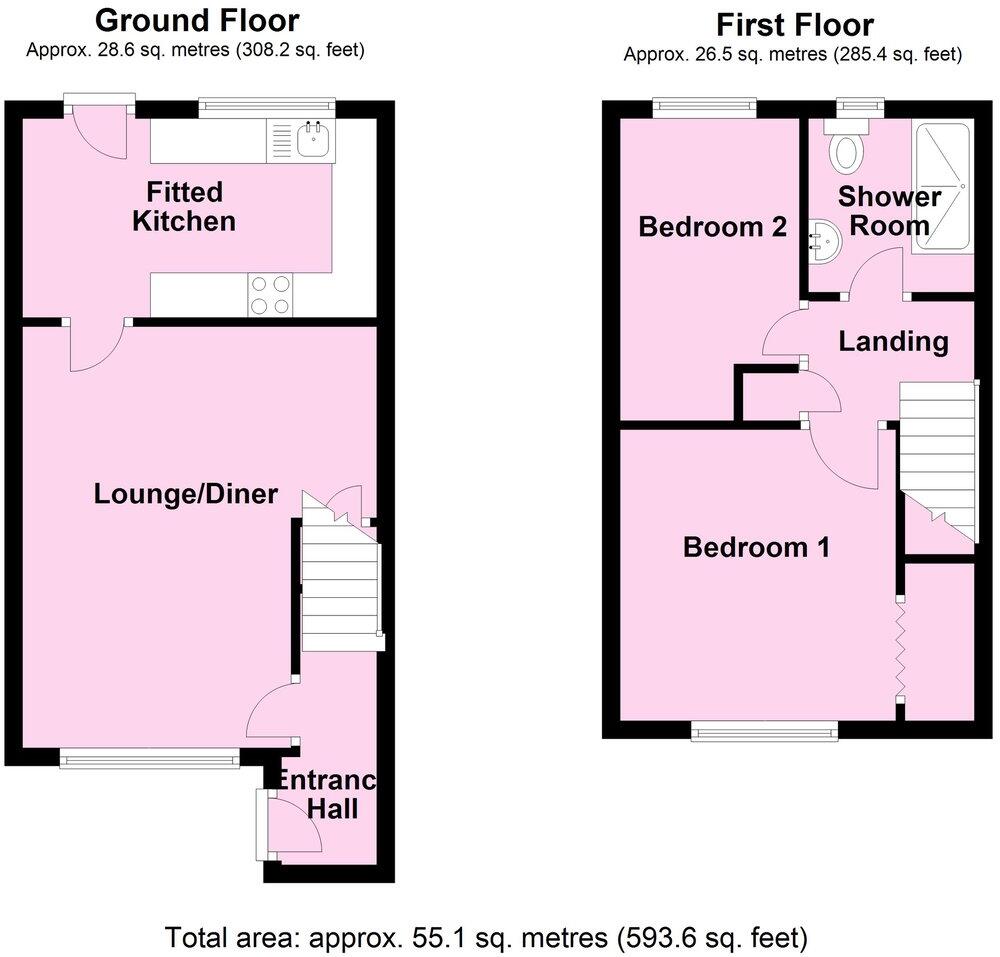 Kirtley Way, Broughton Astley, LEICESTER, LE9 floorplan