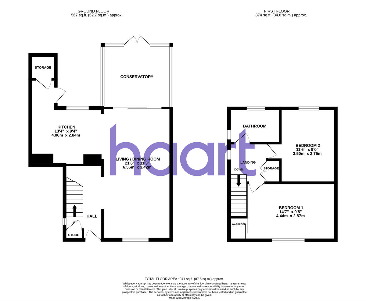 Mill Lane, Quinton floorplan
