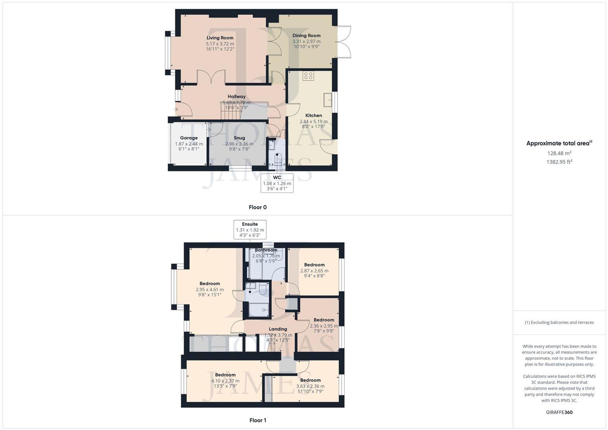 Purbeck Drive, West Bridgford, NG2 floorplan