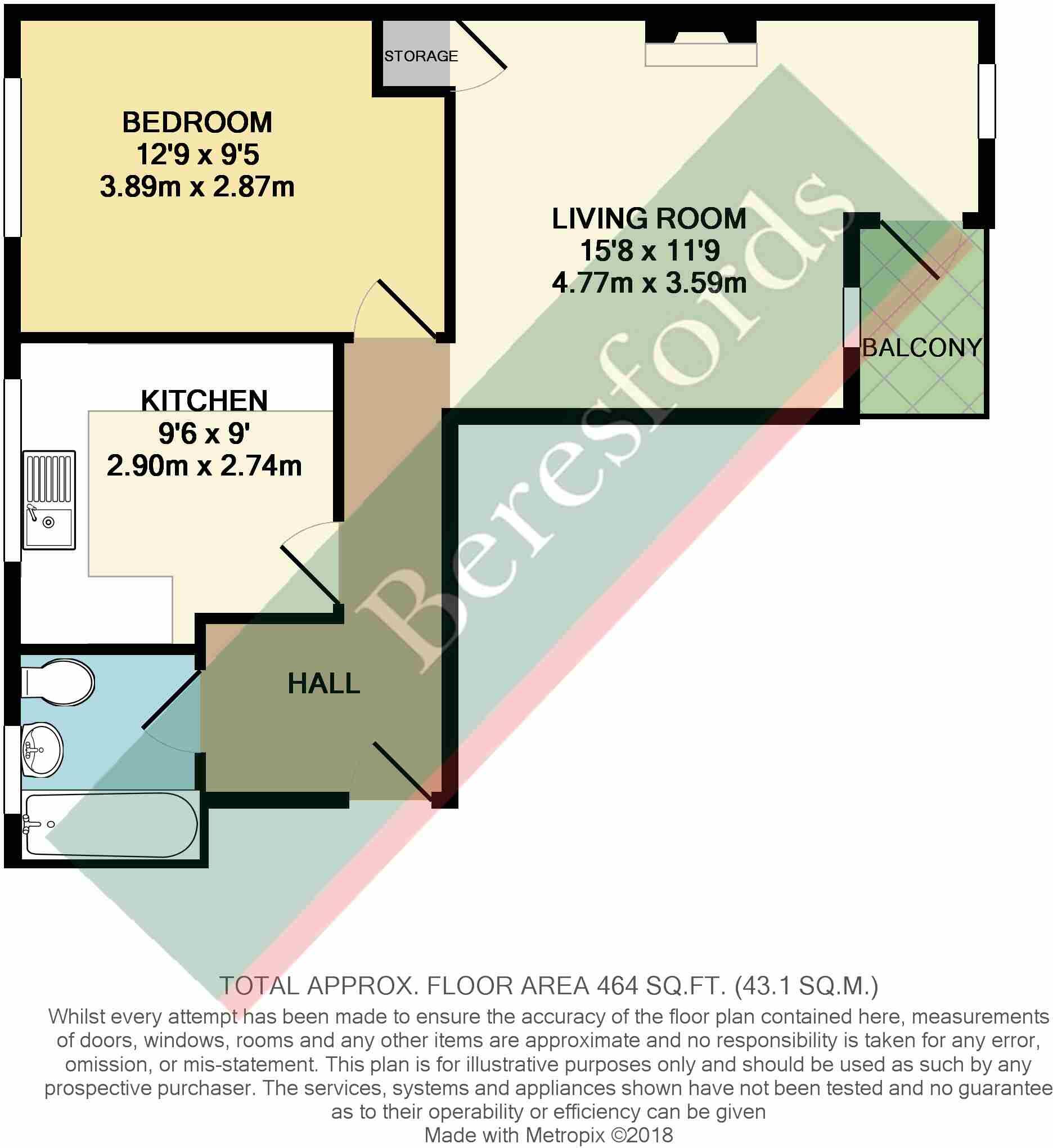 Leyburn Crescent, Romford, RM3 floorplan