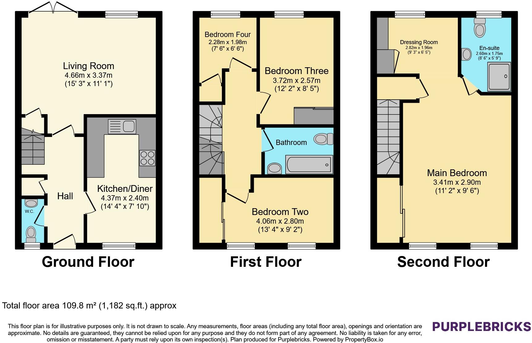 Church View, Calne, SN11 floorplan