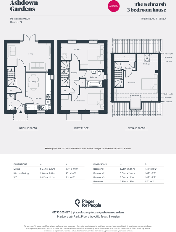 Marlborough Park,
Swindon,
SN31FX floorplan