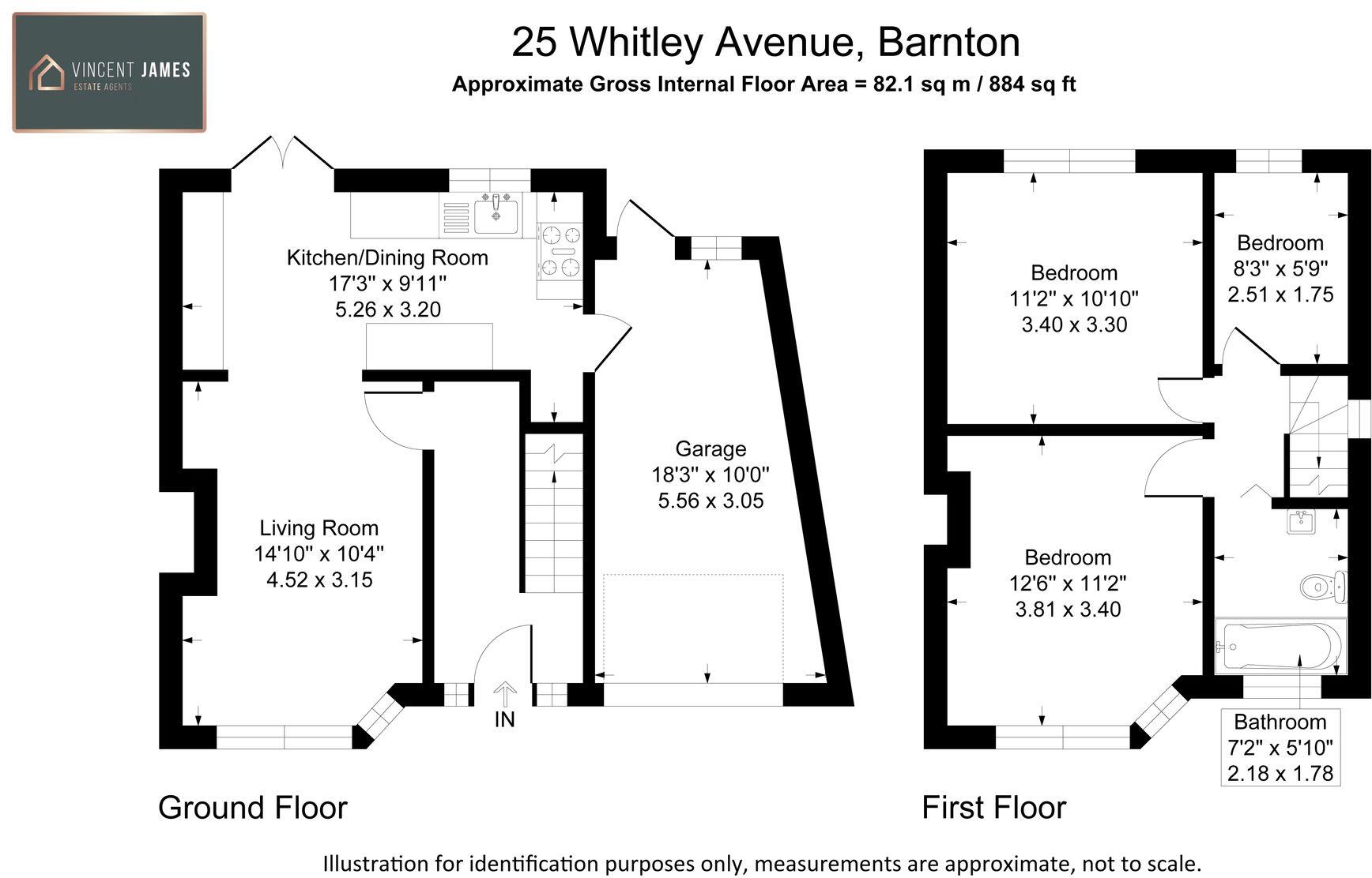 Whitley Avenue, Barnton, CW8 floorplan