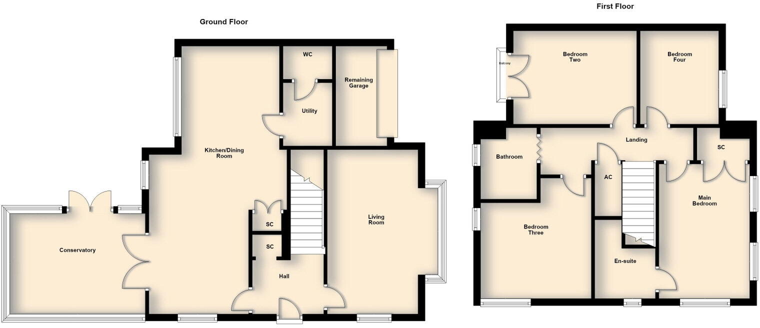 Ironwood Avenue, Desborough, North Northamptonshire, NN14 2JJ floorplan