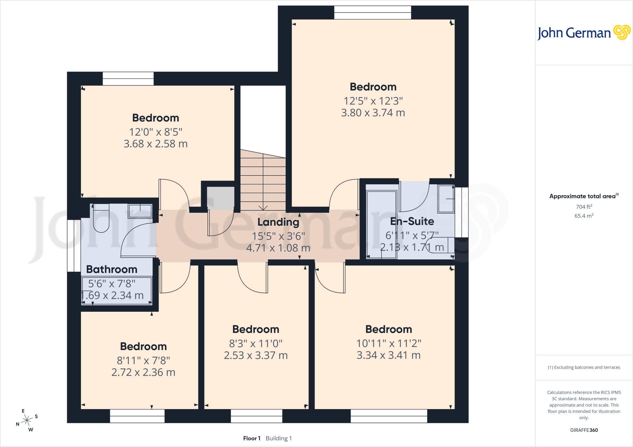 Coniston Gardens, Ashby-de-la-Zouch floorplan