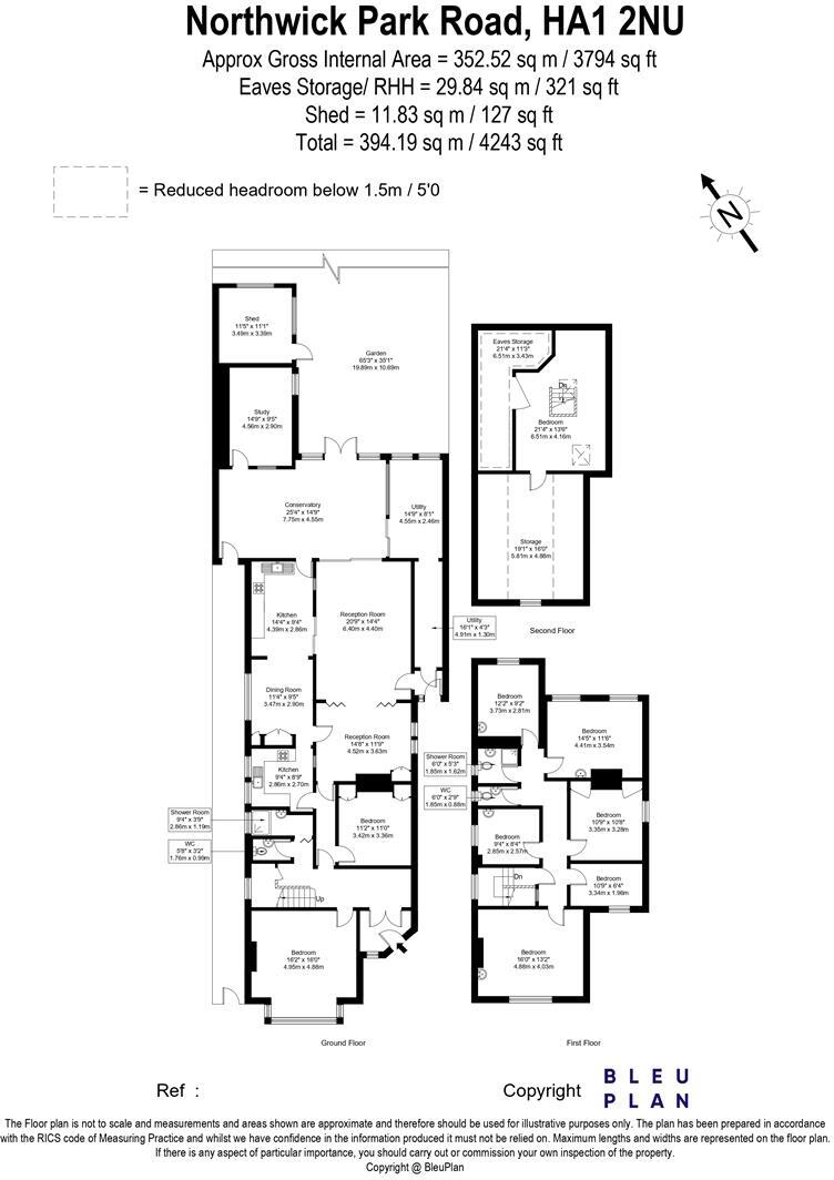 Northwick Park Road, Harrow floorplan