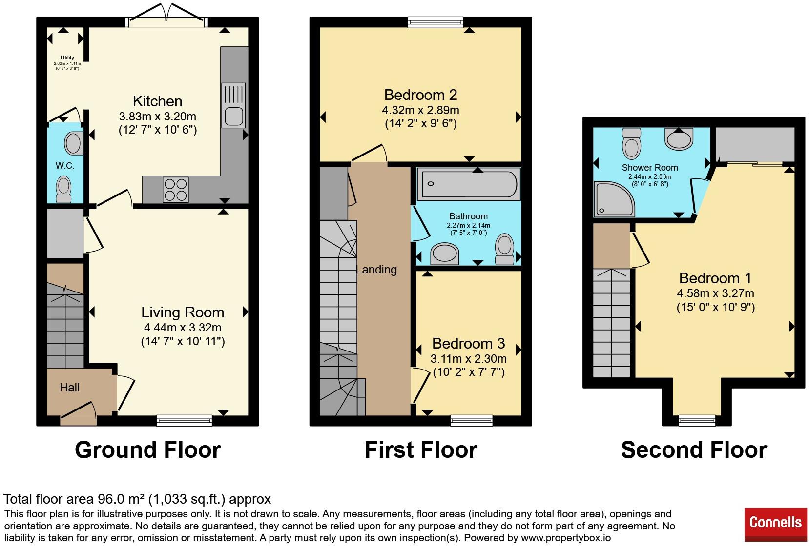 Bellona Way, COLCHESTER floorplan