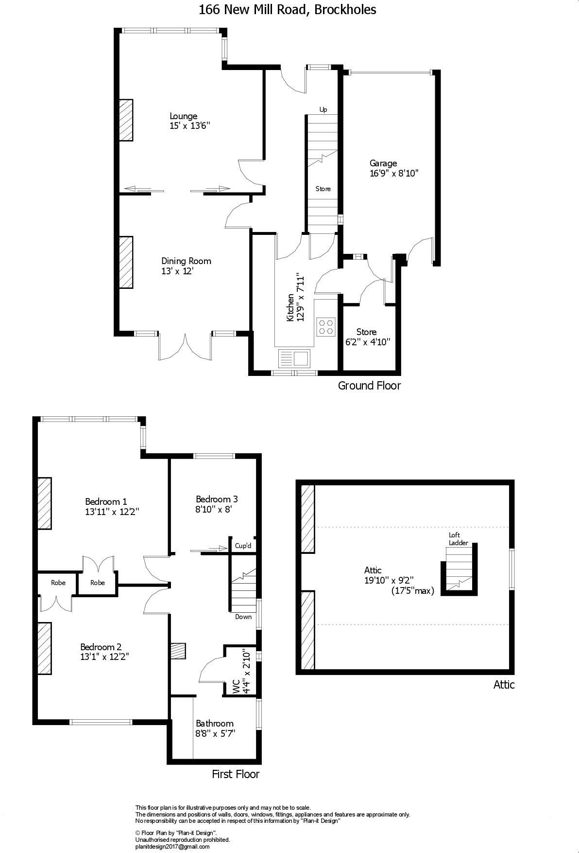 New Mill Road, Brockholes, Holmfirth, HD9 floorplan