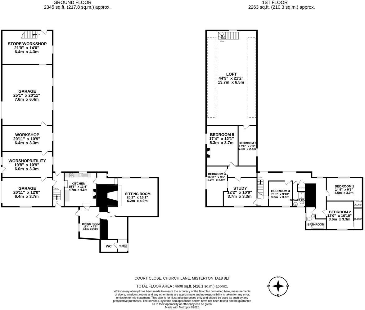 Church Lane, Misterton, Crewkerne floorplan