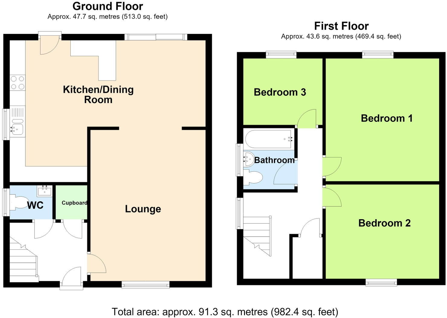Harrogate Way, Crossens, Southport, PR9 floorplan