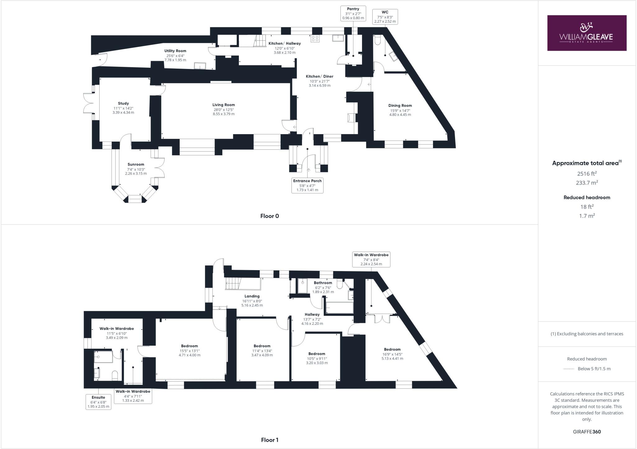 Pen-y-Felin, Nannerch, Mold, Flintshire, CH7 floorplan