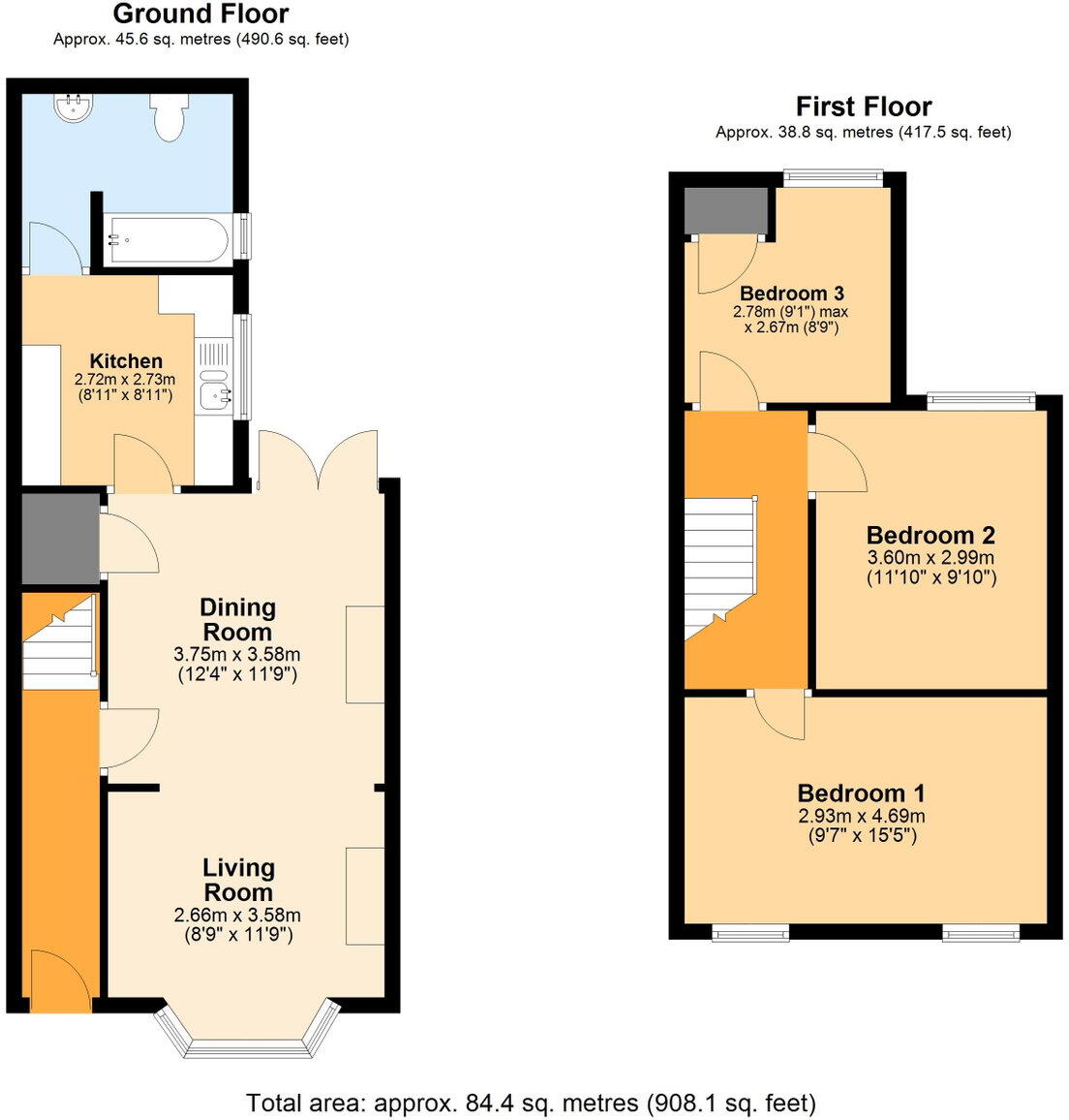 Duke Street, Abertillery, NP13 1BE floorplan
