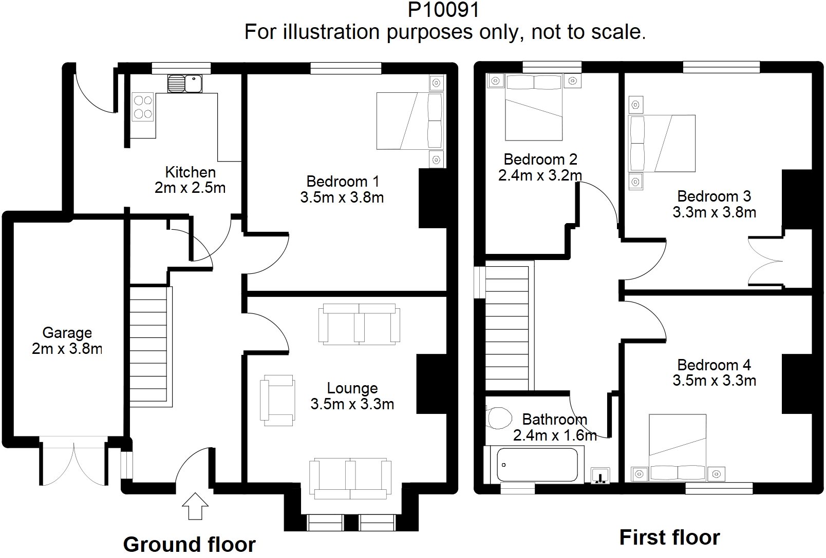 Tang Hall Lane, Tang Hall floorplan