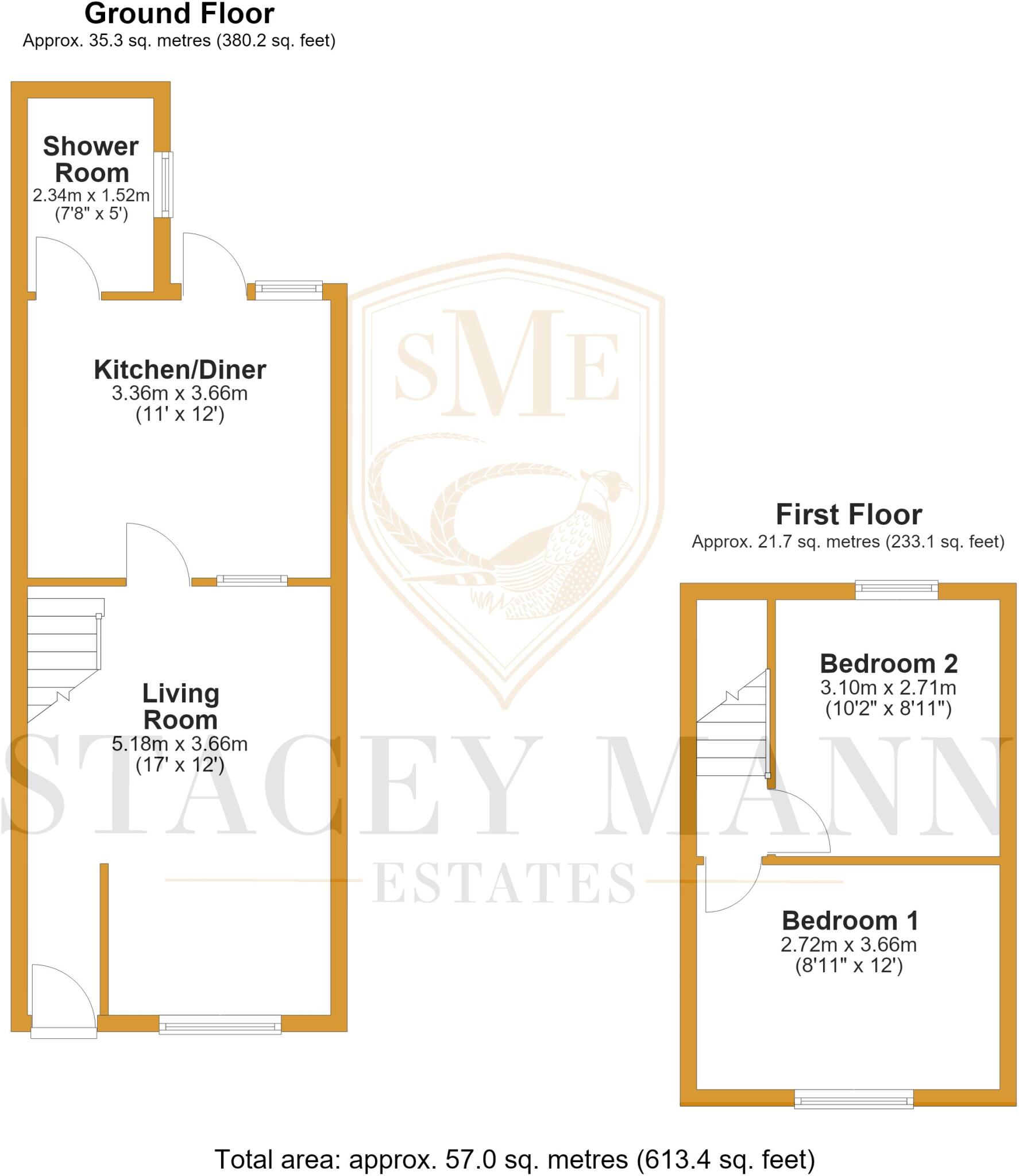 Rock Terrace, Heamoor, TR18 floorplan