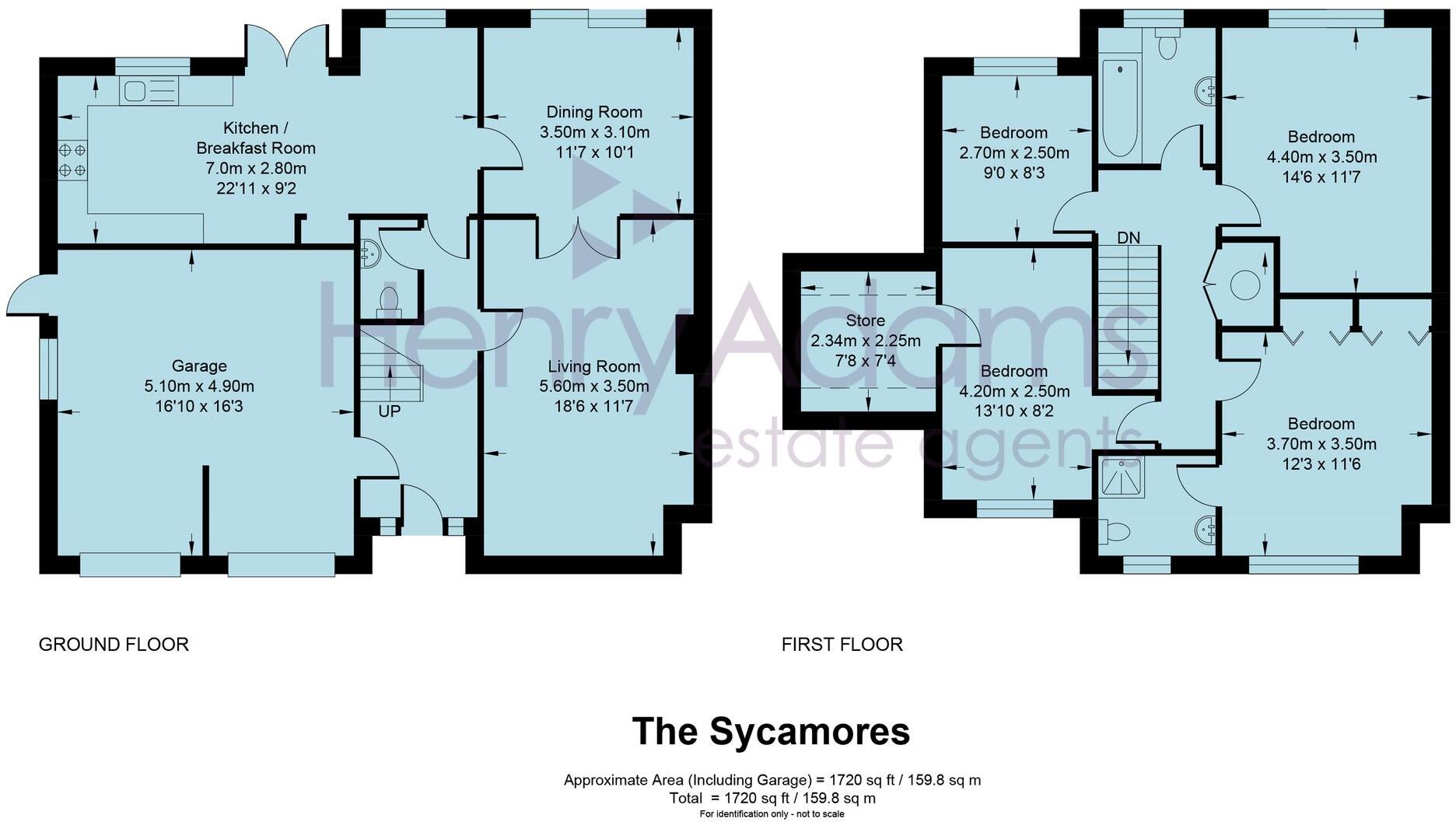 The Sycamores, Sayers Common, BN6 floorplan