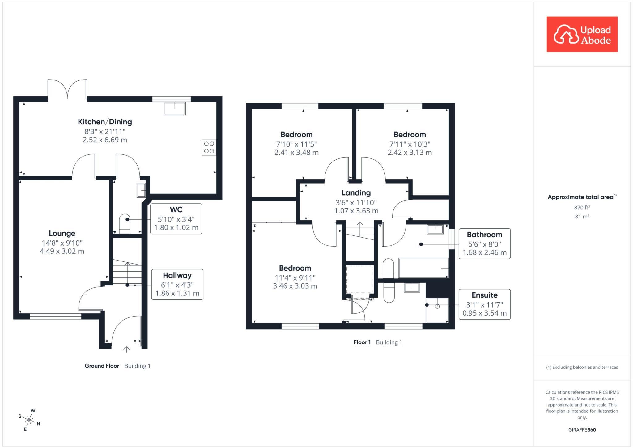 Cullen Crescent, Carluke floorplan
