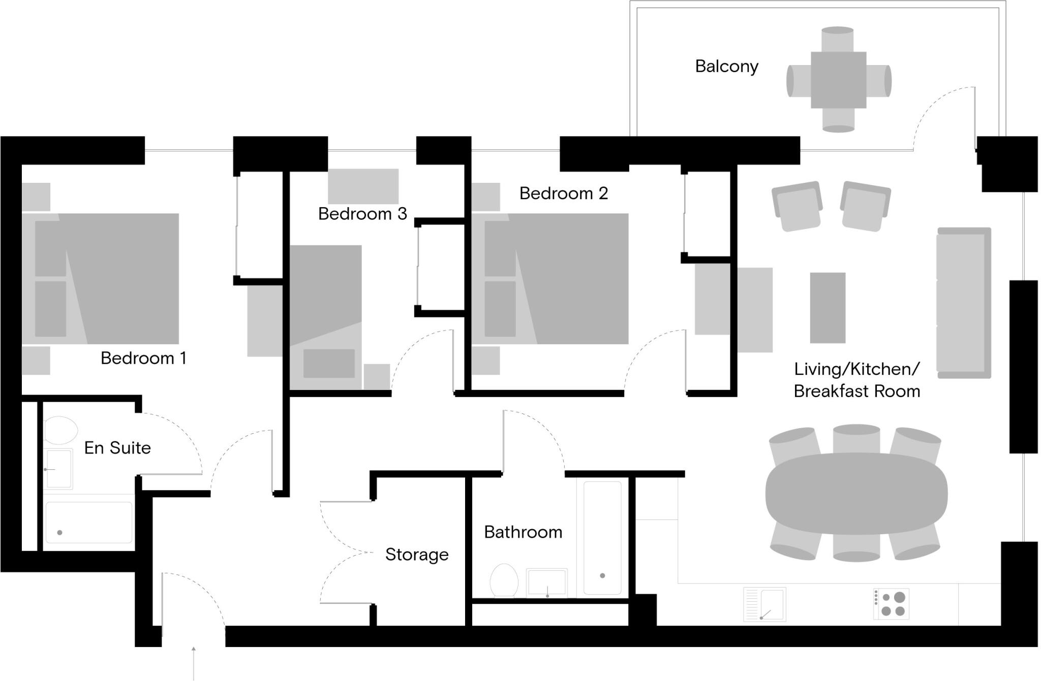 Sessile Apartments, Ashley Road, London, N17 9NW floorplan