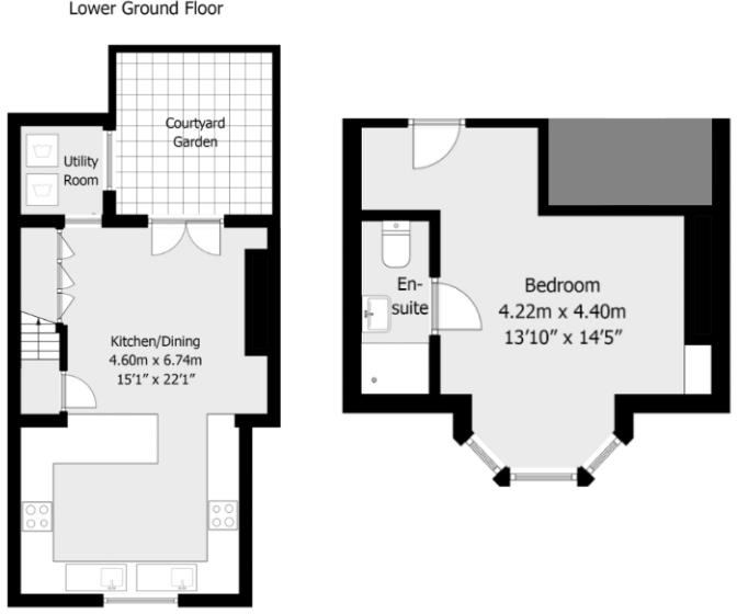 Shared House Grafton Street, Brighton floorplan