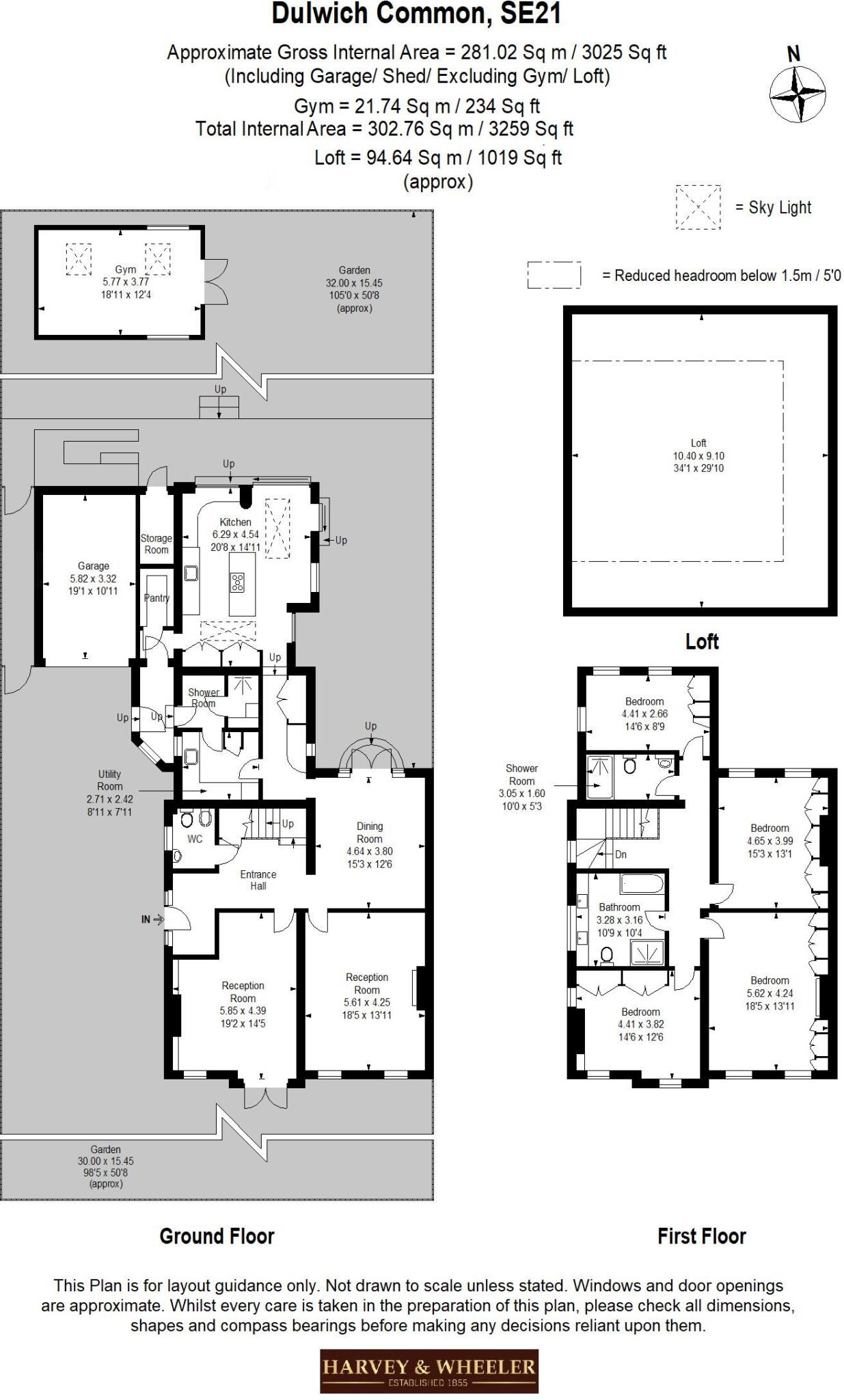 Dulwich Common, London, SE21 floorplan