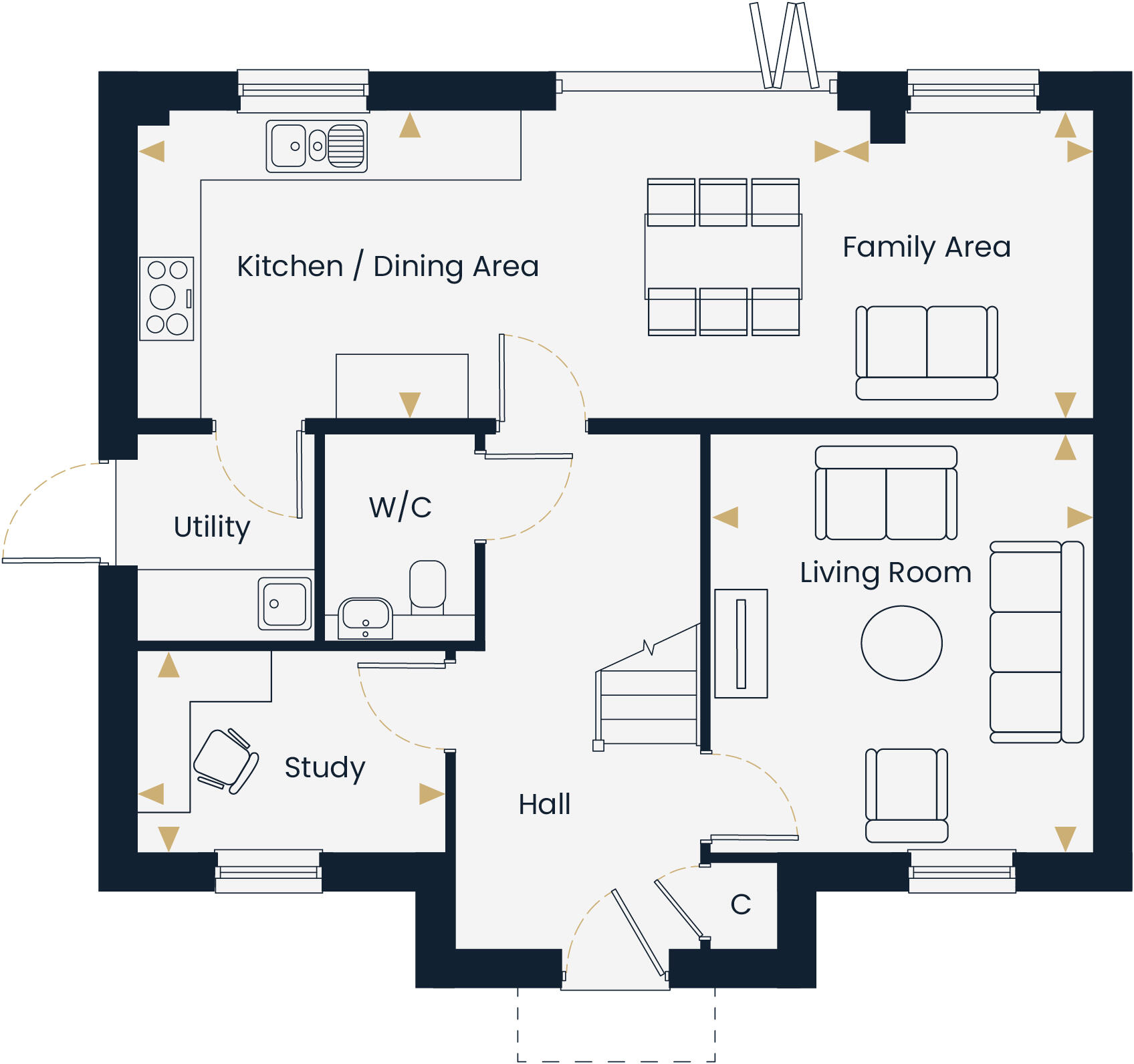 The Tanner's Quarter,
North Walsham,
Norfolk,
NR28 0FR floorplan