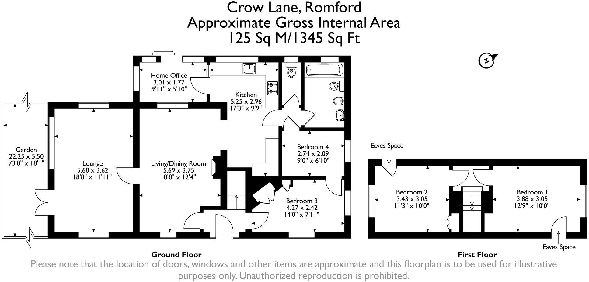 Crow Lane, Romford, RM7 floorplan