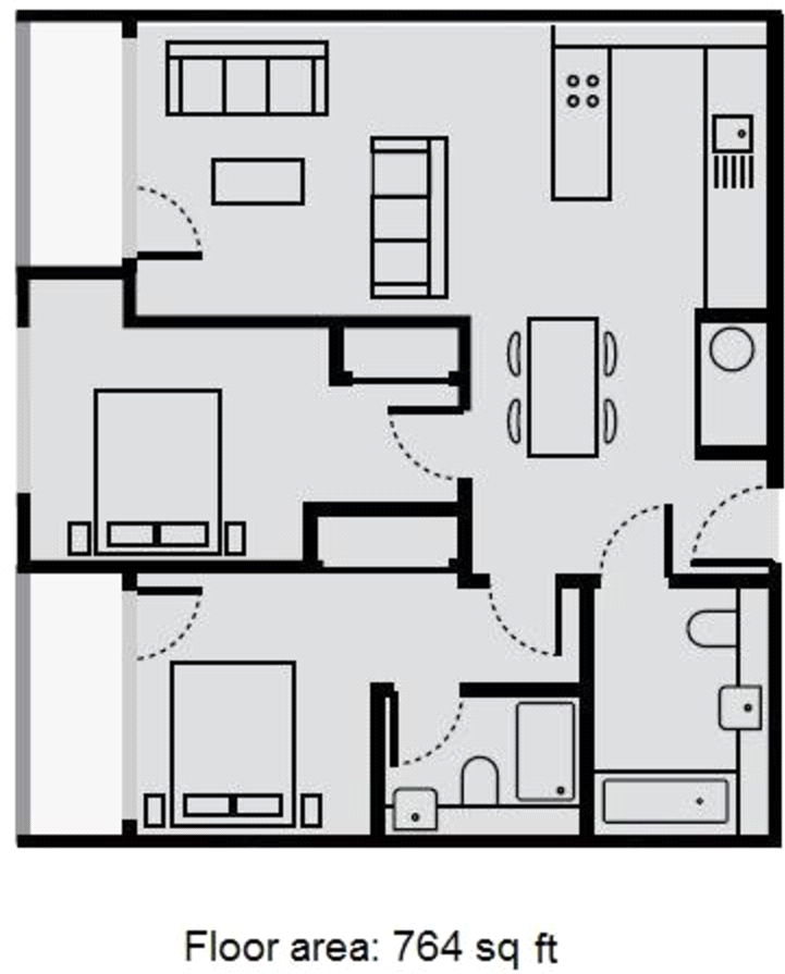 Warehaus, London Fields, E8 floorplan