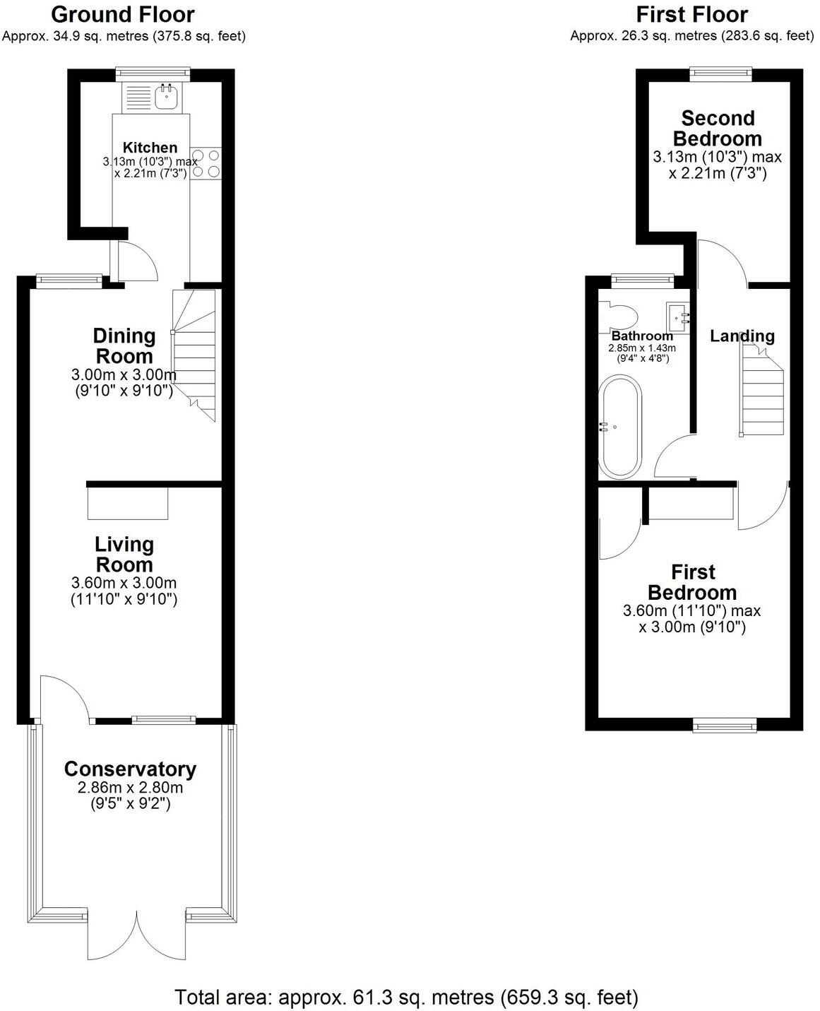 New Road, Mistley, CO11 floorplan