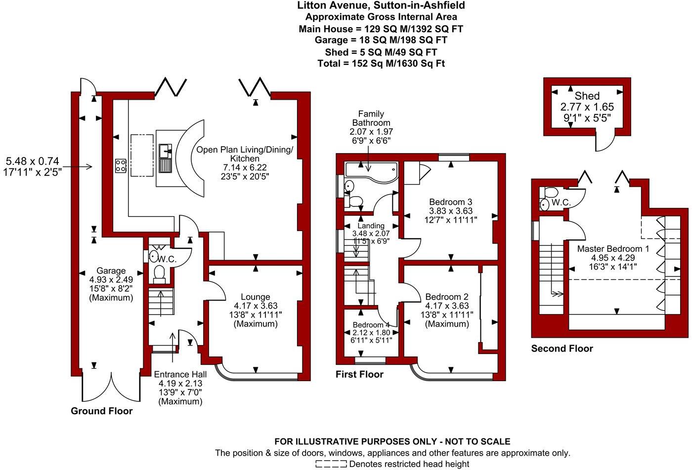 Litton Avenue, Sutton-in-Ashfield floorplan