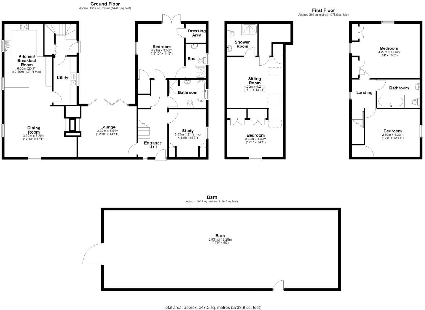 Ty Helyg, Penllyn, Cowbridge, Vale of Glamorgan, CF71 7RQ floorplan