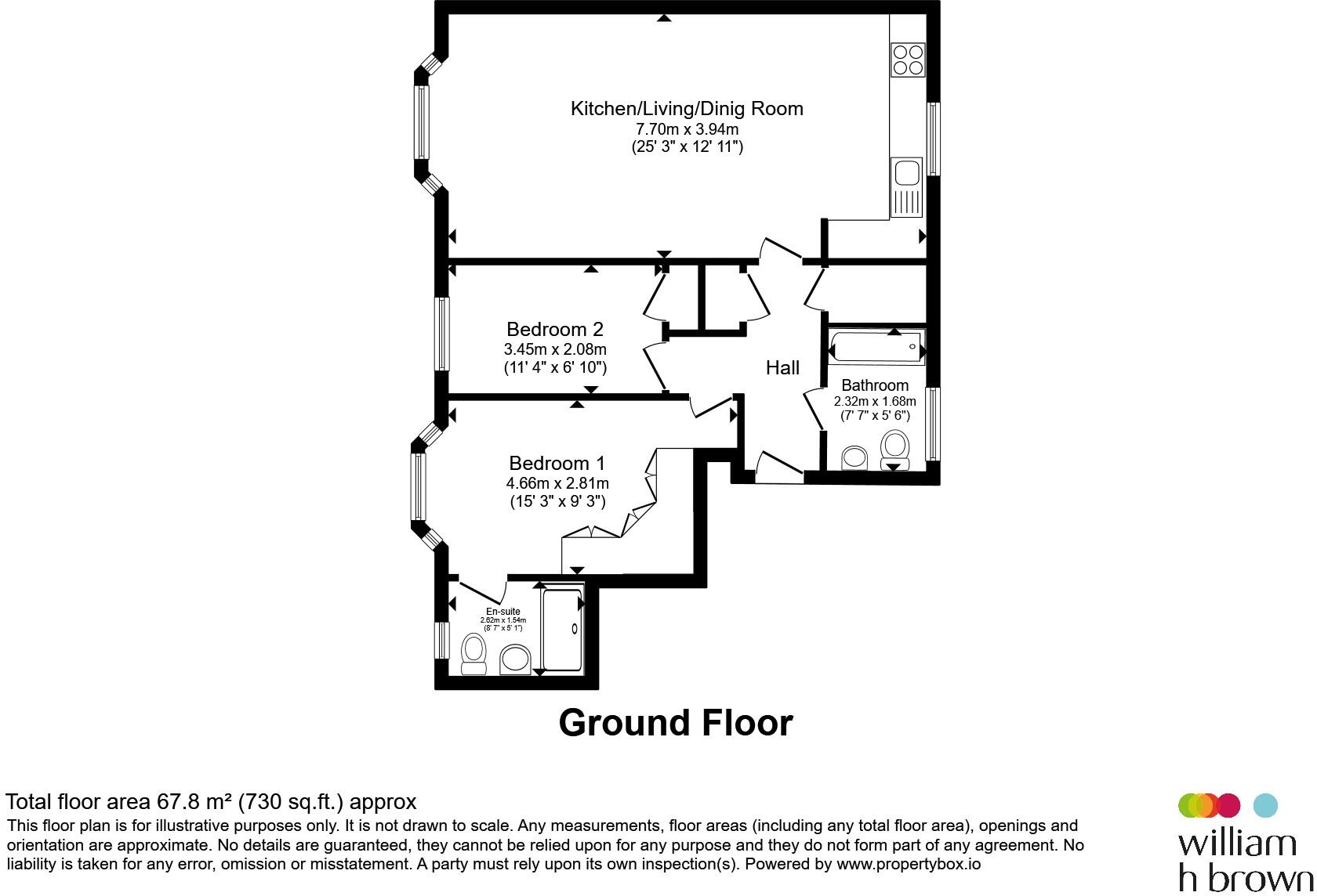 Moye Close, Hoddesdon floorplan