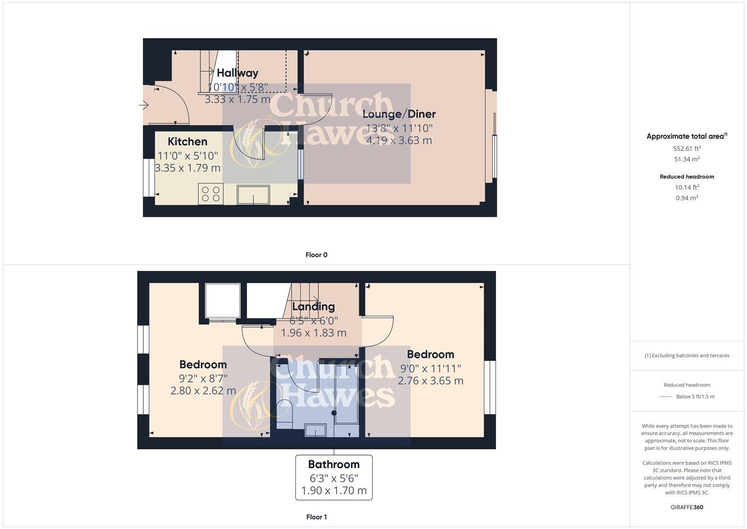 Wagtail Drive, Heybridge floorplan