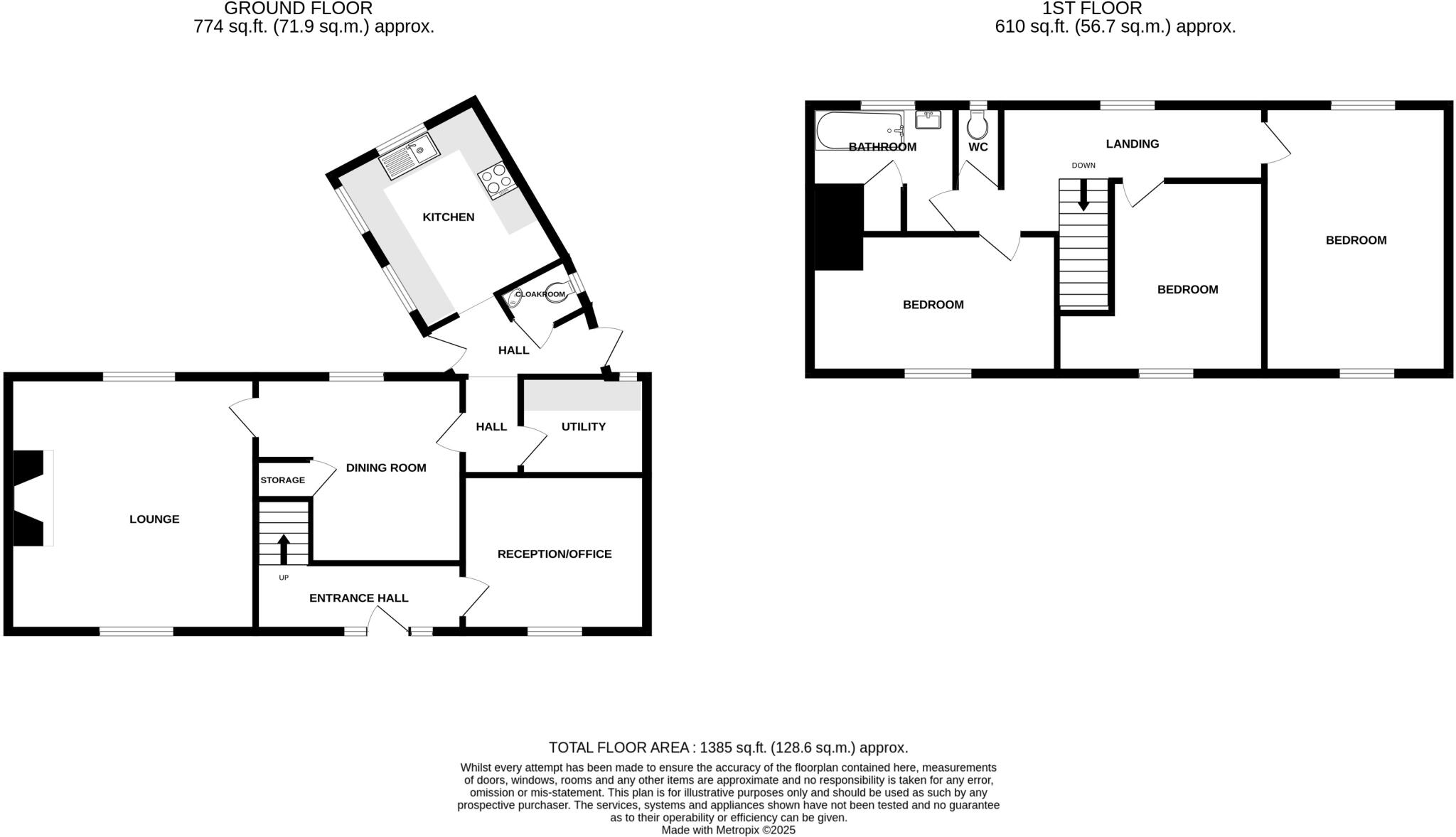 Silver Street, Chard, Somerset, TA20 floorplan