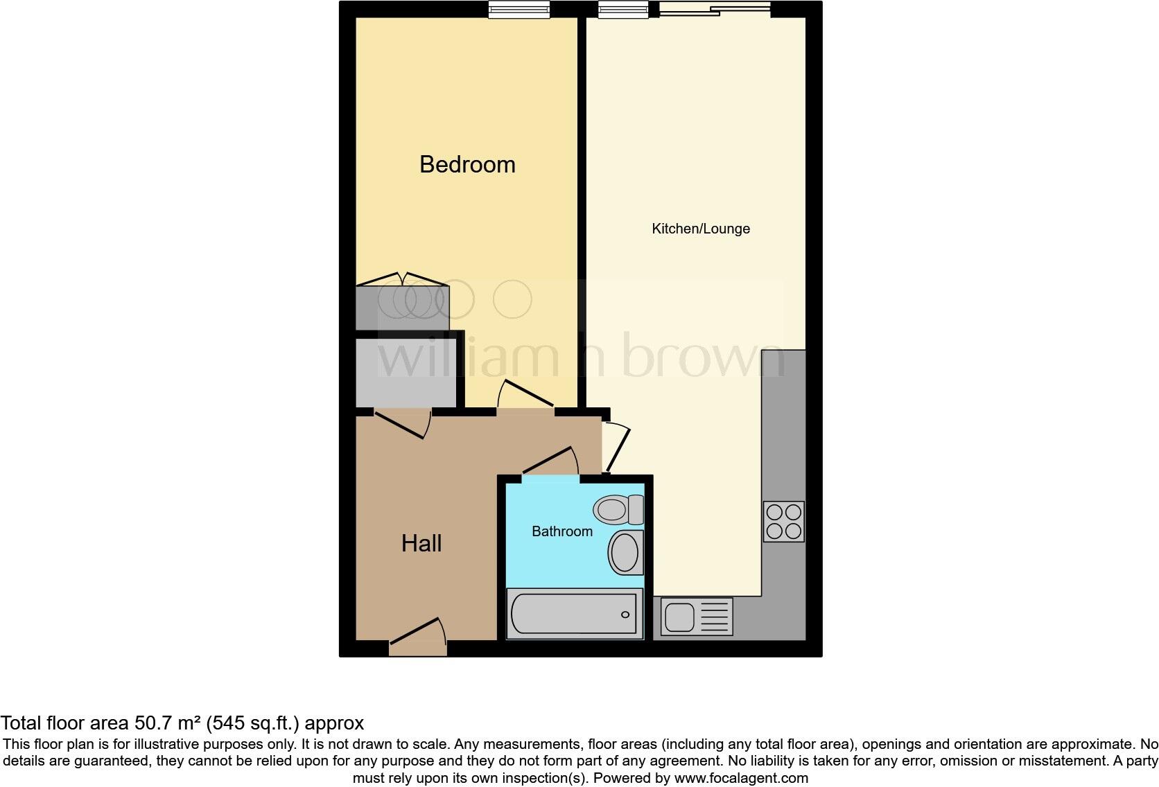 Bridge Road East, Welwyn Garden City floorplan