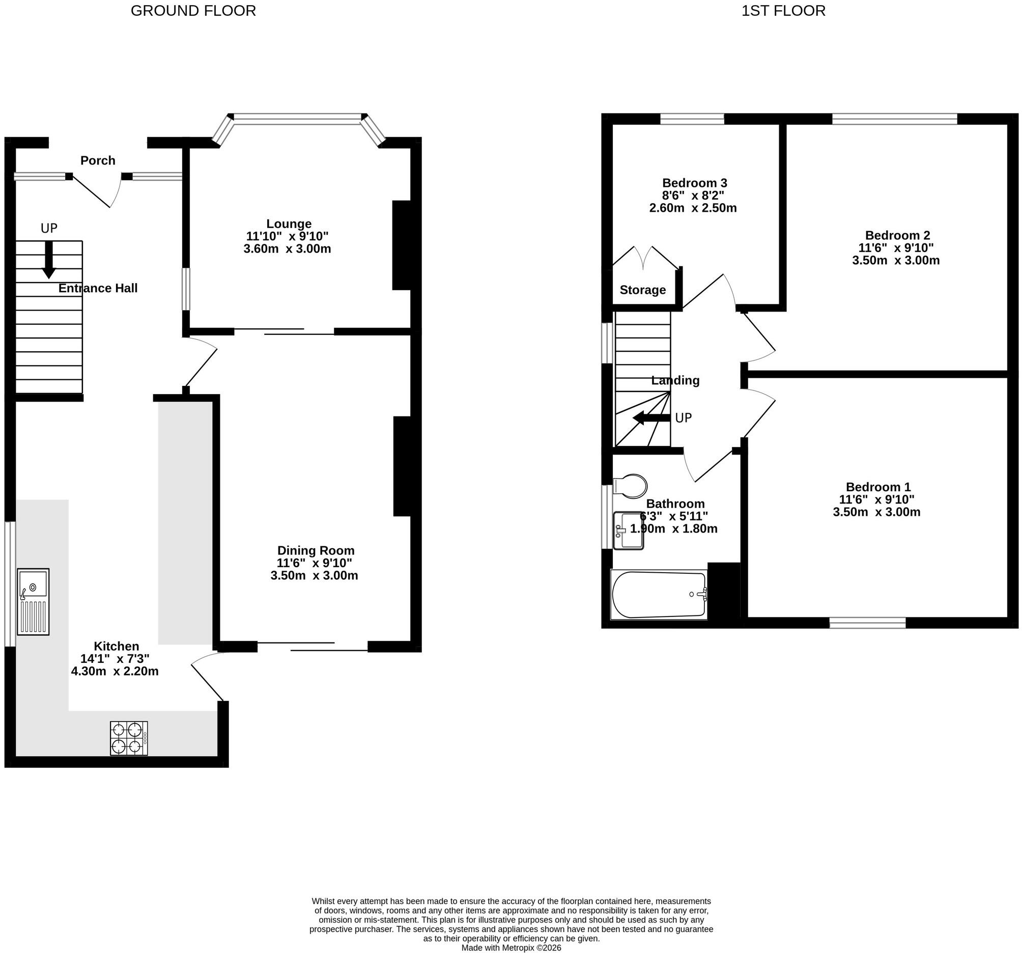 Gages Road, Bristol, Gloucestershire floorplan