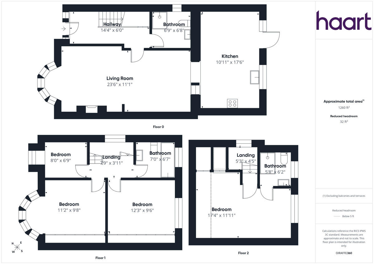 Rose Glen, Romford floorplan