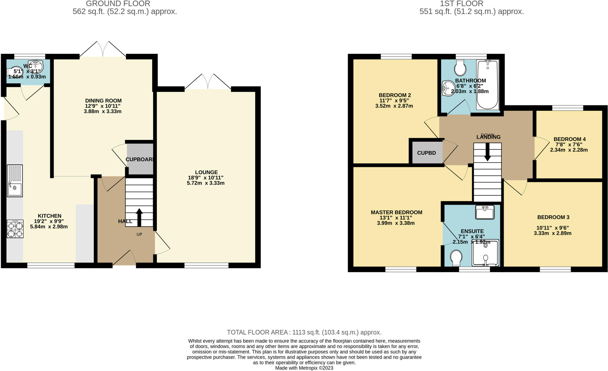 Hardwick Close, Saxilby, LN1 floorplan