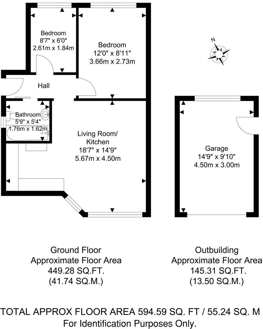 Highfield Avenue, Erith, DA8 floorplan